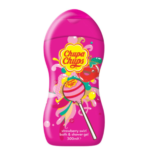 CHUPA CHUPS STRAWBERRY kūno prausiklis / vonios putos