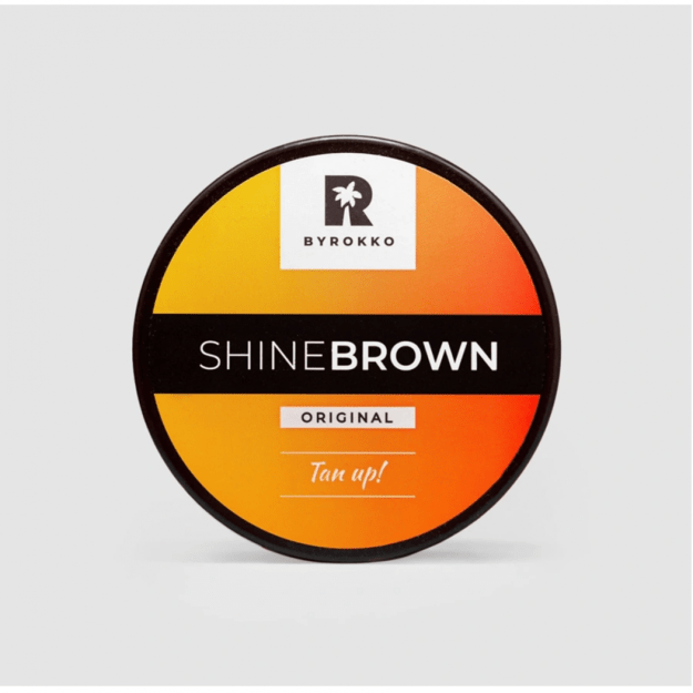 BYROKKO SHINE BROWN įdegį skatinantis kremas