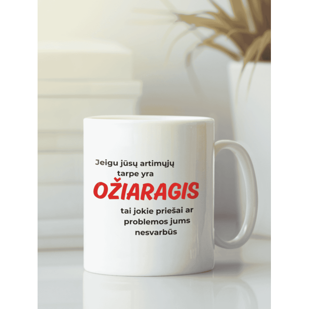 Puodelis OŽIARAGIS